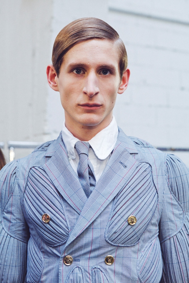 Thom Browne SS15 Mens collections, Dazed backstage 7