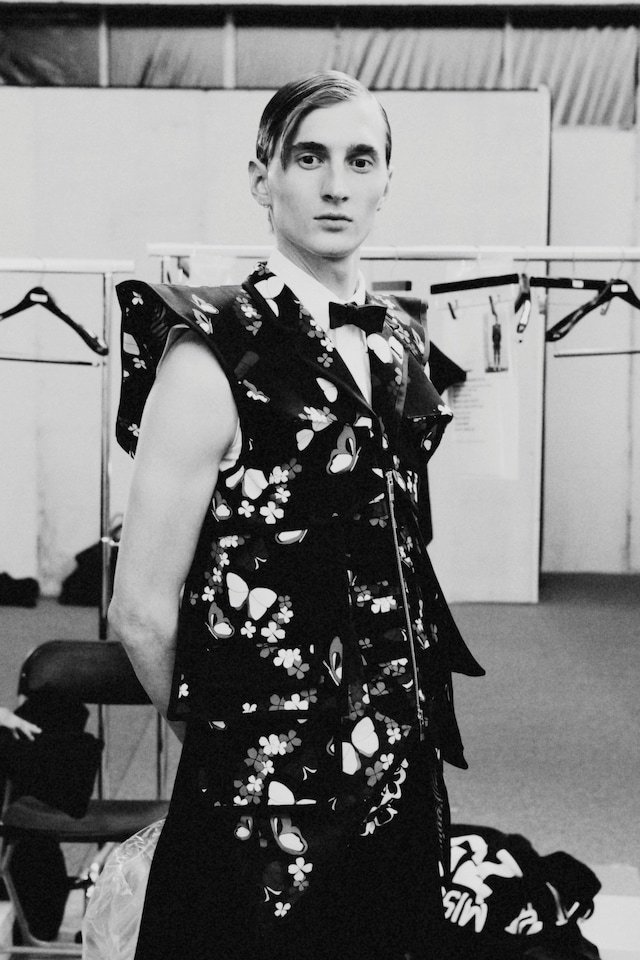 Thom Browne SS15 Mens collections, Dazed backstage 8