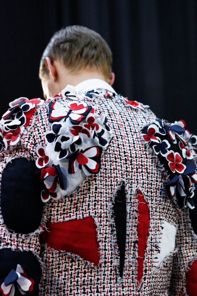 Thom Browne SS15 Mens collections, Dazed backstage 19