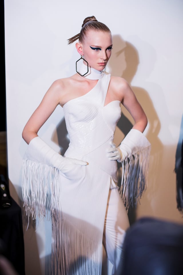Dazed Atelier Versace Haute Couture AW14 Paris Susie Bubblev 11