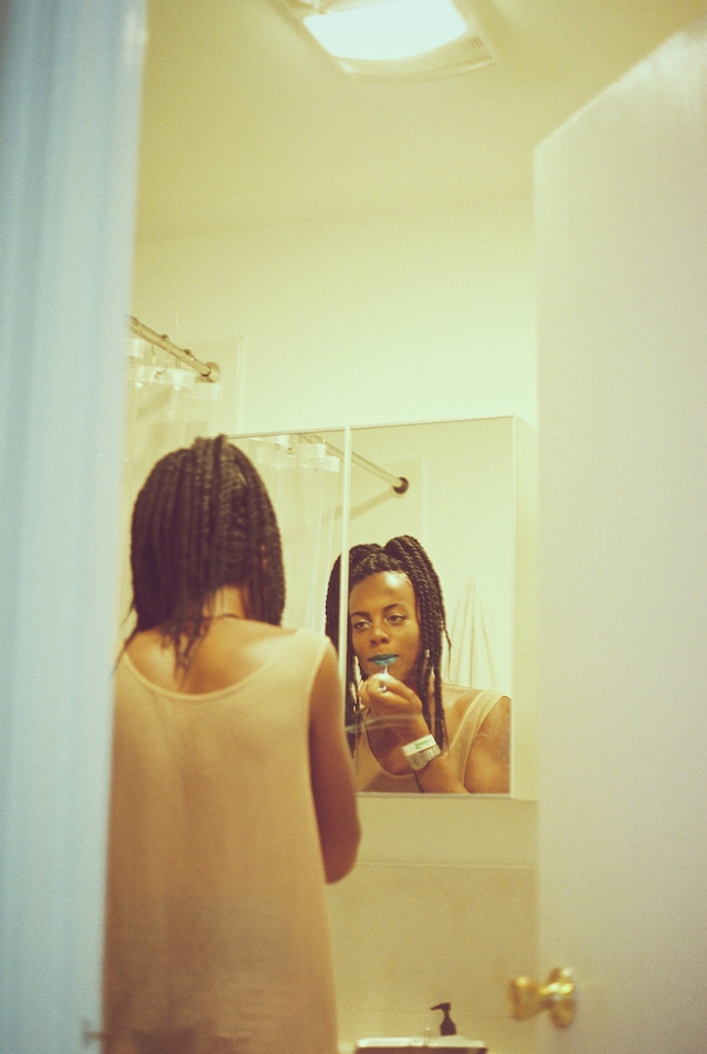 Juliana Huxtable shot by Petra Collins 1