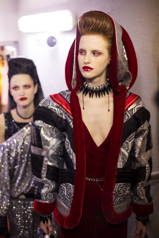 Dazed Backstage Jean Paul Gaultier Haute Couture AW14 7