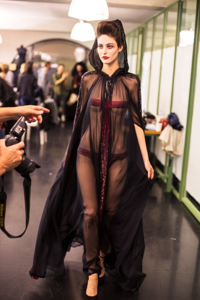 Dazed Backstage Jean Paul Gaultier Haute Couture AW14 10