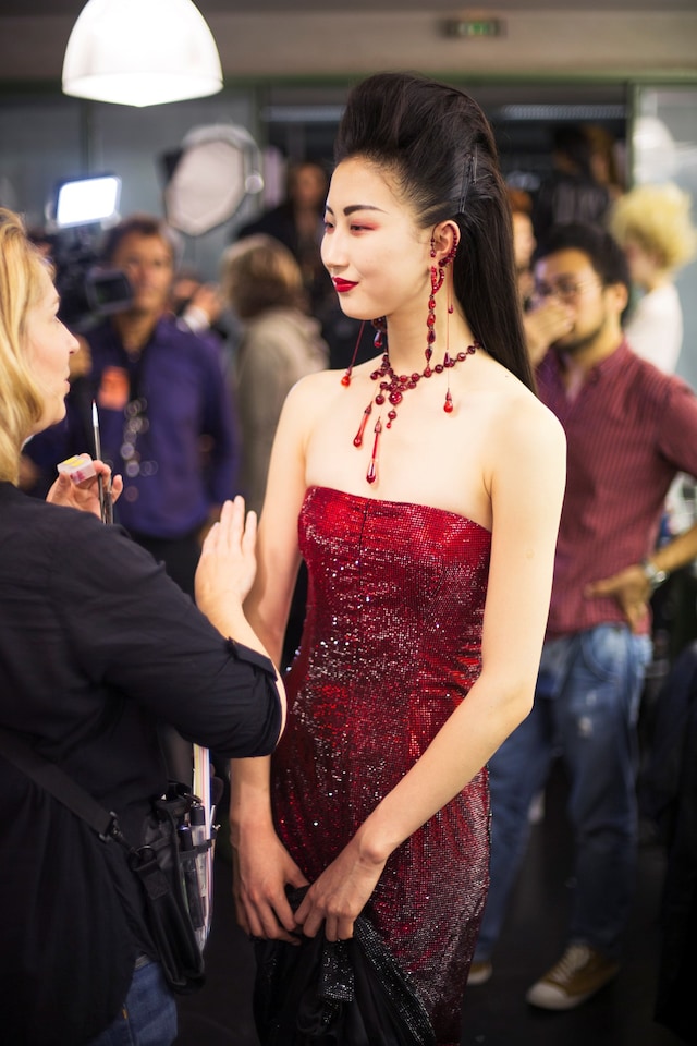 Dazed Backstage Jean Paul Gaultier Haute Couture AW14 11