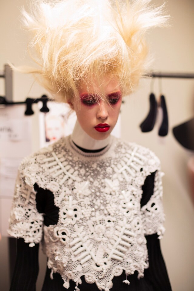 Dazed Backstage Jean Paul Gaultier Haute Couture AW14 15