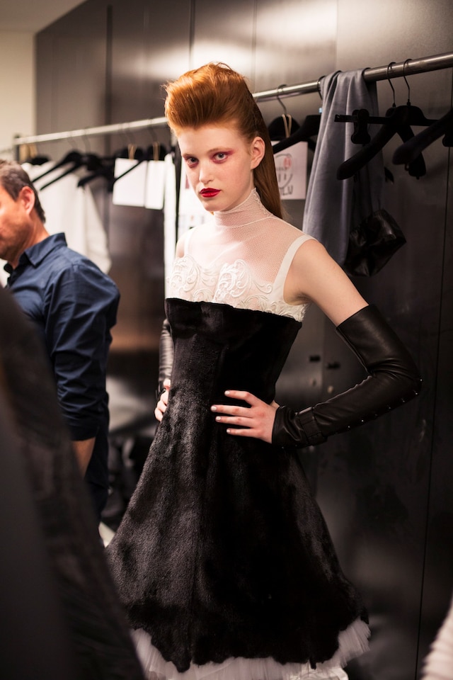 Dazed Backstage Jean Paul Gaultier Haute Couture AW14 16