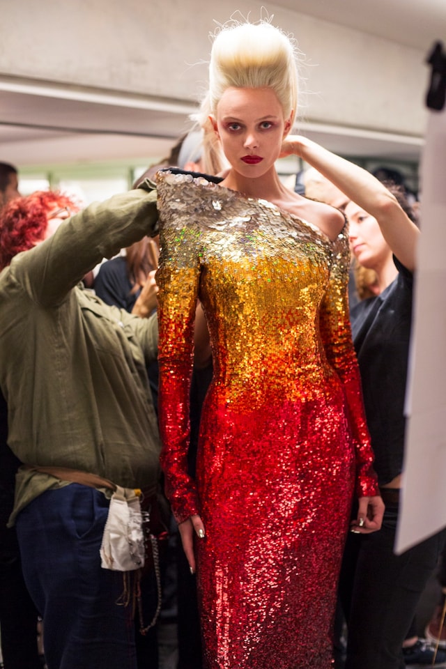Dazed Backstage Jean Paul Gaultier Haute Couture AW14 24