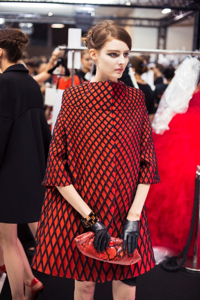 Armani Priv&#233; Haute Couture AW14 Susie Bubble Paris 11