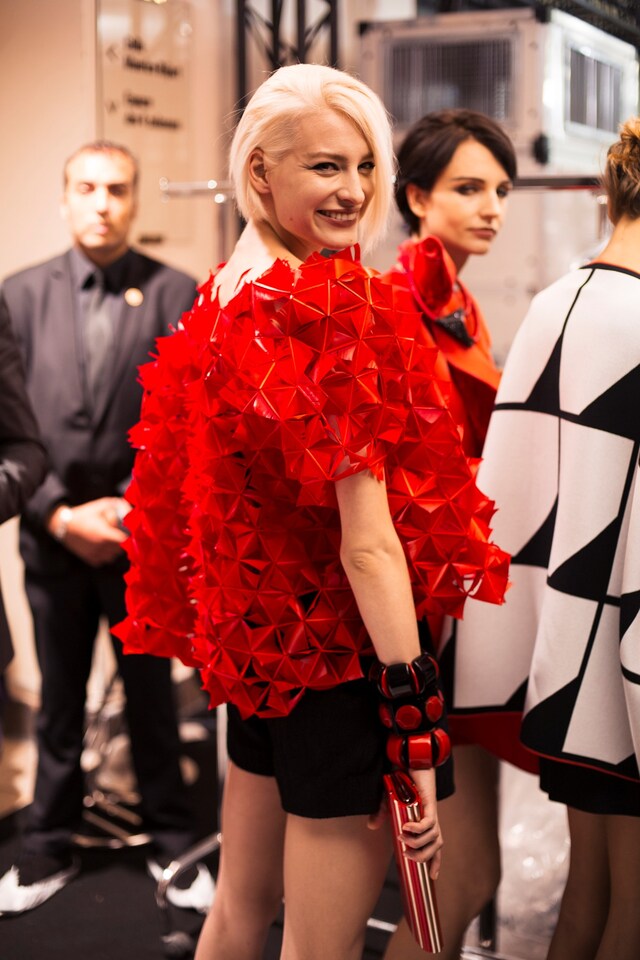 Armani Priv&#233; Haute Couture AW14 Susie Bubble Paris 1