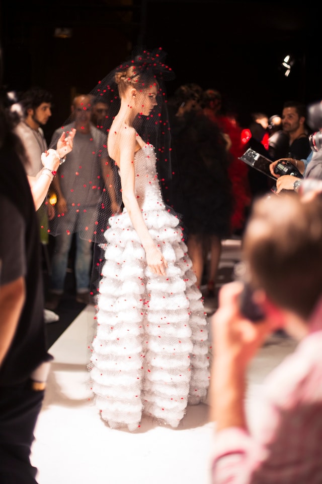 Armani Priv&#233; Haute Couture AW14 Susie Bubble Paris 10