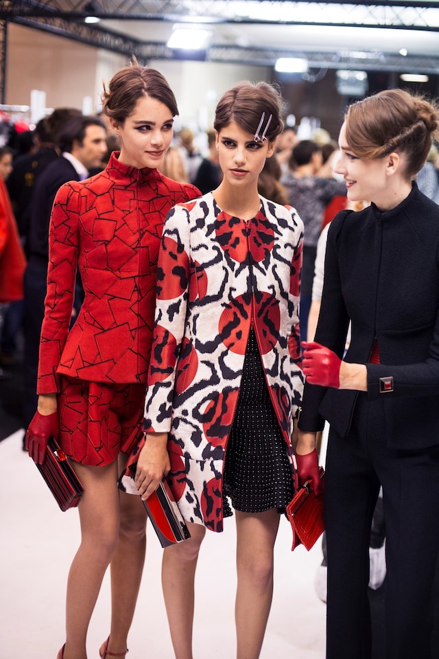 Armani Priv&#233; Haute Couture AW14 Susie Bubble Paris 14