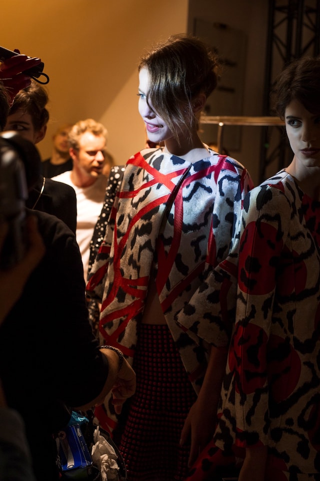 Armani Priv&#233; Haute Couture AW14 Susie Bubble Paris 24