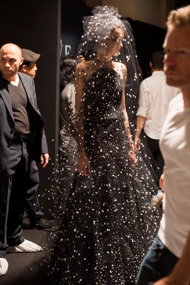 Armani Priv&#233; Haute Couture AW14 Susie Bubble Paris 27