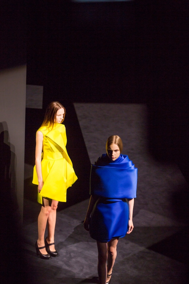 Dice Kayek AW14 Haute Couture Paris backstage Dazed 12