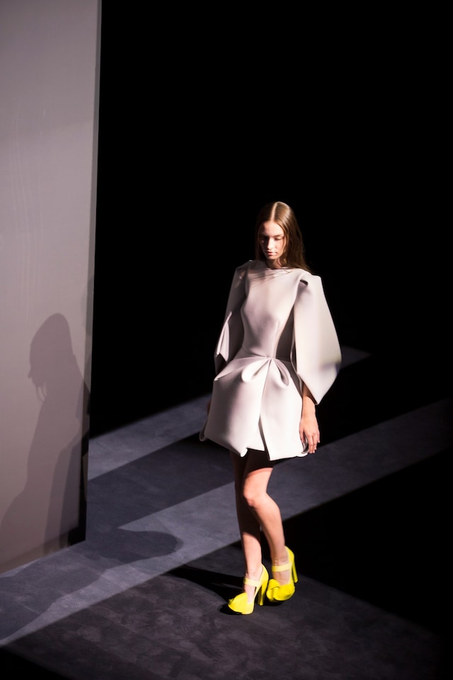 Dice Kayek AW14 Haute Couture Paris backstage Dazed 14