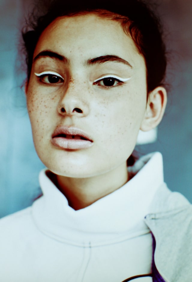 Sharnee Gates (IMG) wears Jo Park, Dazed CSM Q+A 8