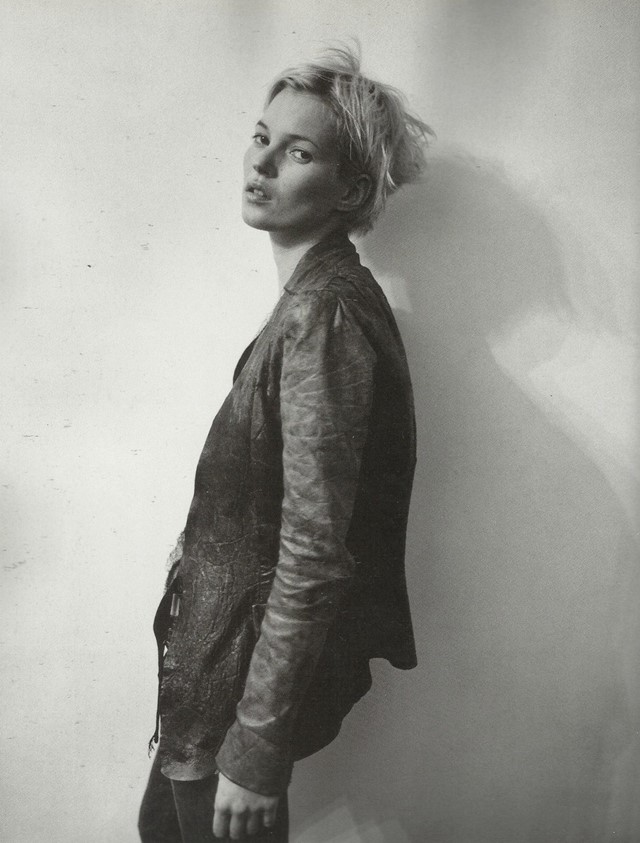 Dazed takeover, Kate Moss in Rick Owens by Corinne Day