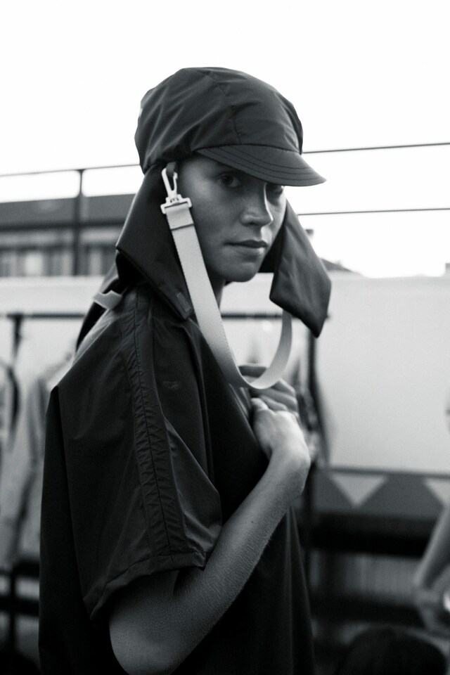 Wali Mohammed Barrech SS15, Dazed backstage 1