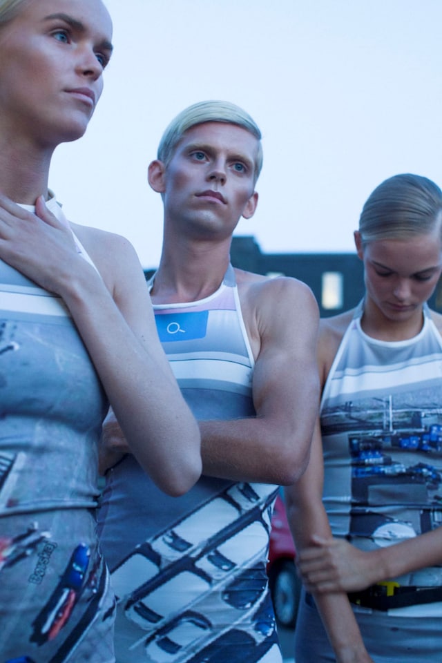 Wali Mohammed Barrech SS15, Dazed backstage 2