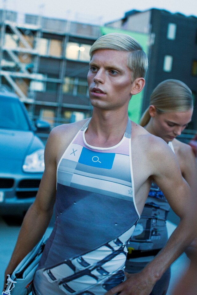 Wali Mohammed Barrech SS15, Dazed backstage 6