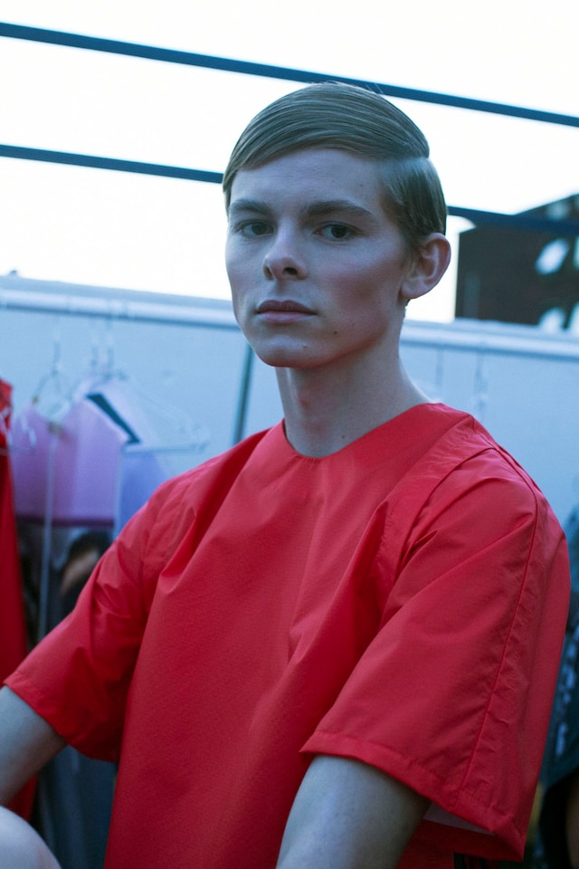 Wali Mohammed Barrech SS15, Dazed backstage 8