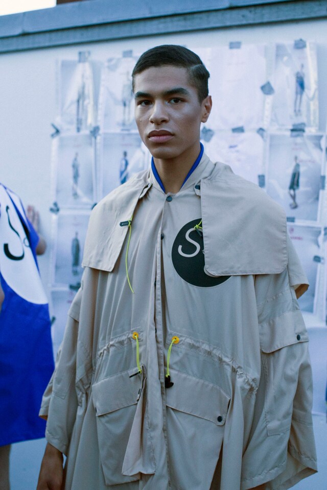 Wali Mohammed Barrech SS15, Dazed backstage 4