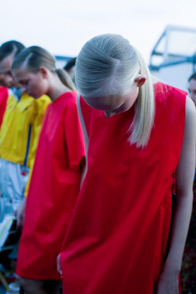 Wali Mohammed Barrech SS15, Dazed backstage 13