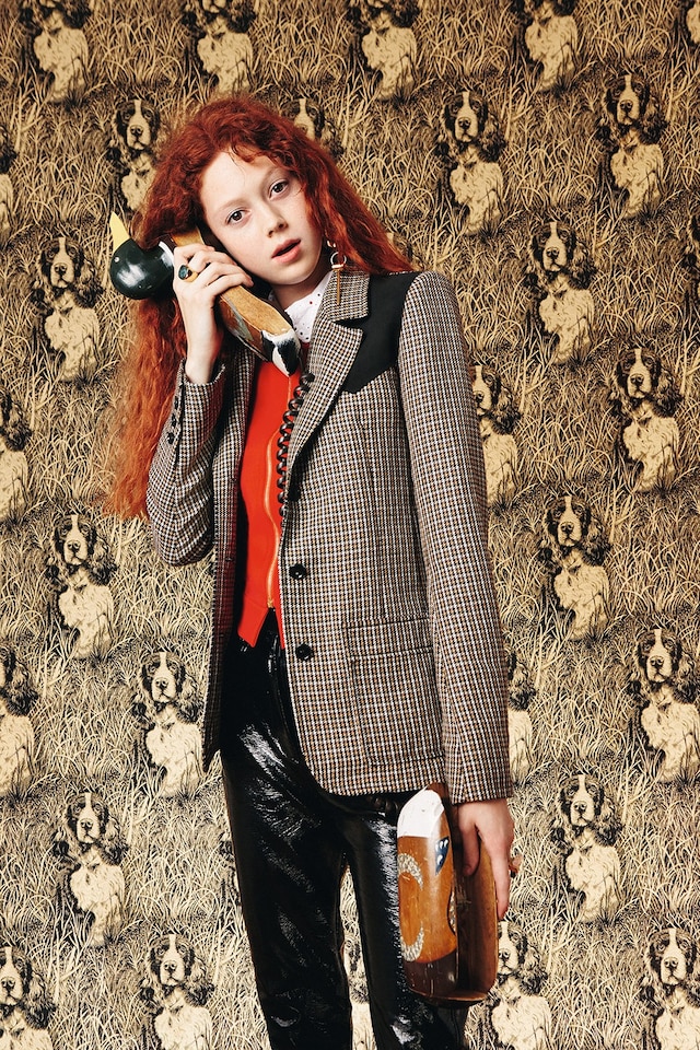 Natalie Westling wears Louis Vuitton AW14 2