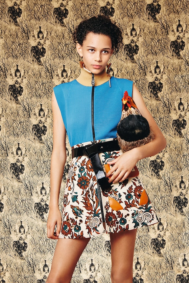 Binx Walton wears Louis Vuitton AW14 3