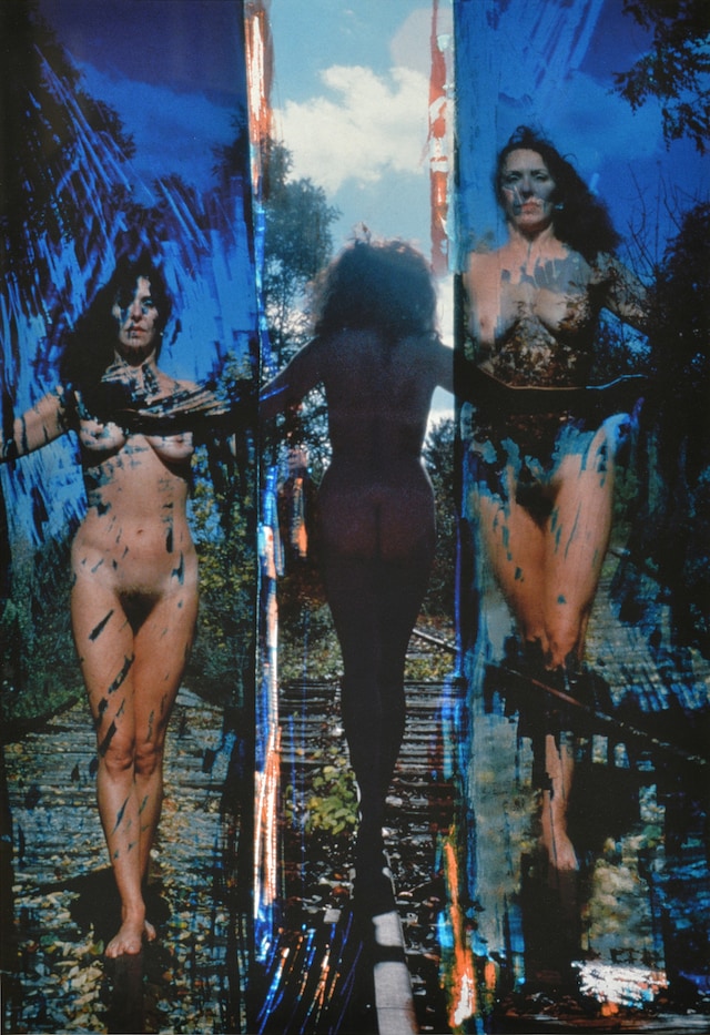 Carolee Schneemann, Nude onTracks 5, 1975-2005, Ar 2