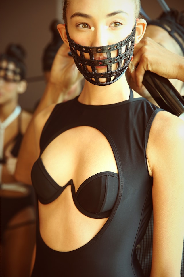 Backstage at Chromat SS15 Dazed NYFW 4