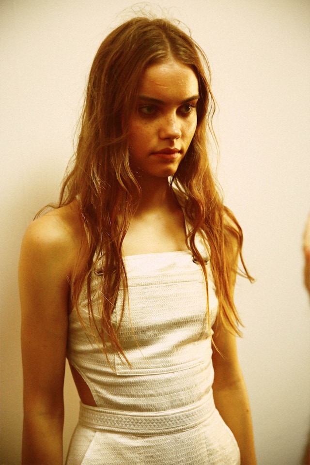 Adam Selman SS15 backstage Dazed 1