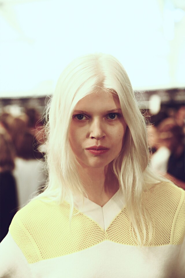 Backstage at Lacoste SS15 7