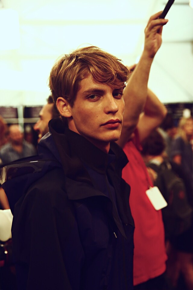 Backstage at Lacoste SS15 10
