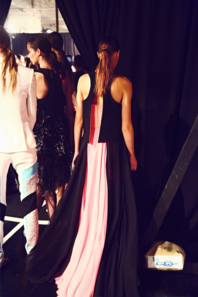 Backstage at Prabal Gurung SS15 11