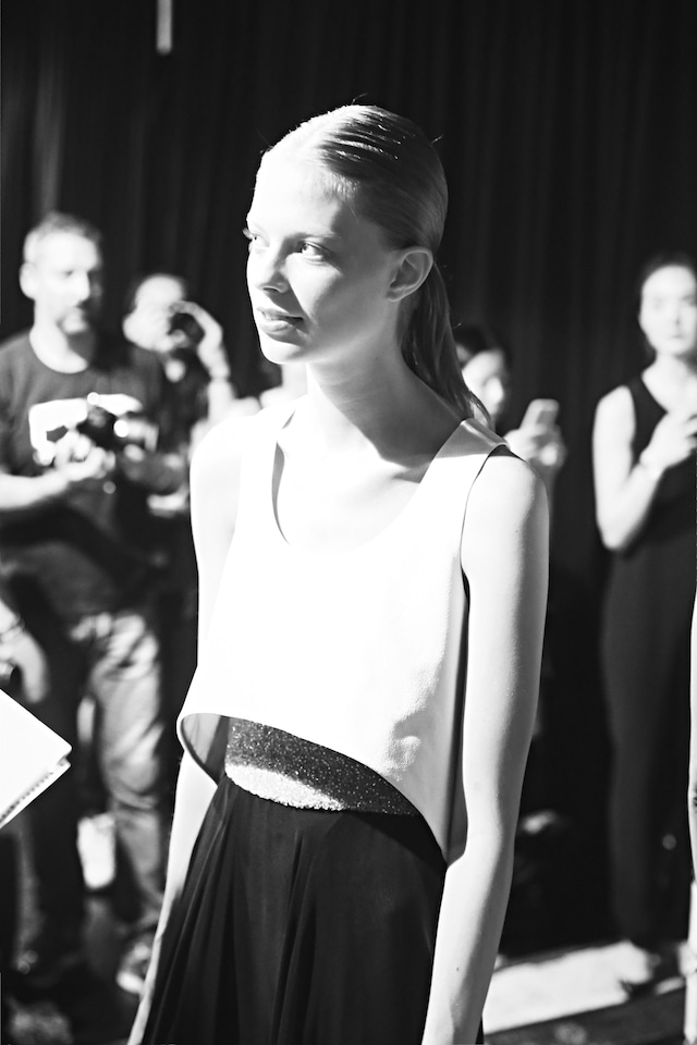 Backstage at Prabal Gurung SS15 12
