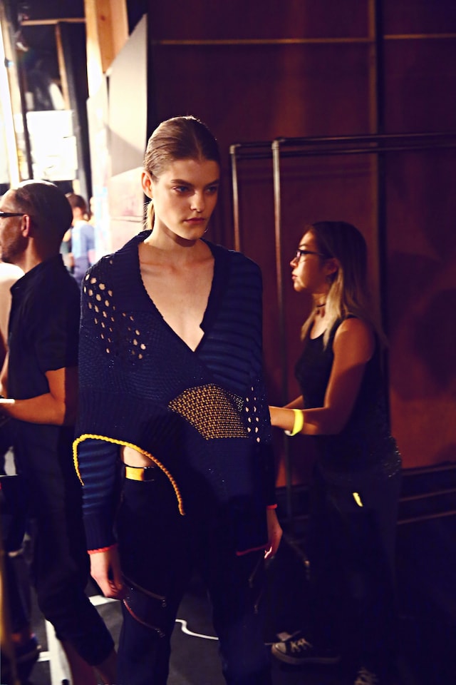 Backstage at Prabal Gurung SS15 14