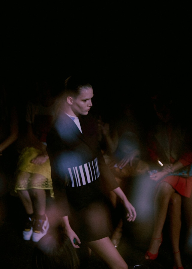 Backstage at Alexander Wang SS15 Dazed 18