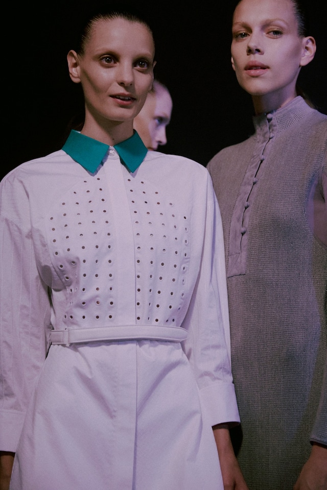 Backstage at Alexander Wang SS15 Dazed 11