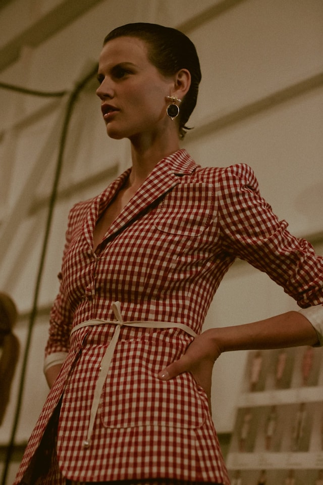 Backstage at Altuzarra SS15 0