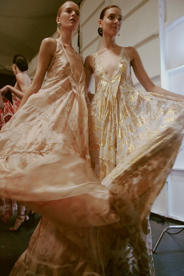 Backstage at Altuzarra SS15 4