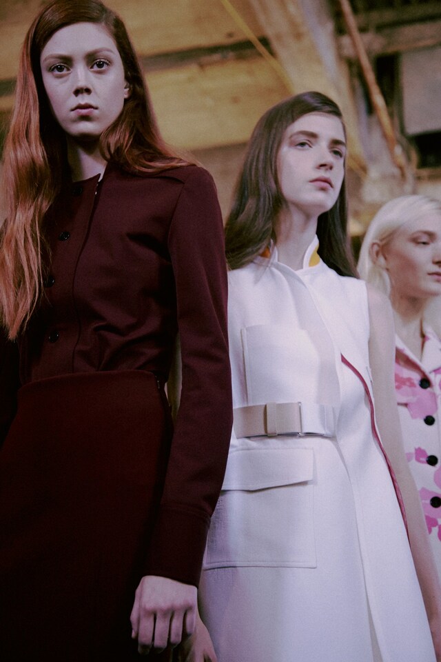 Backstage at Victoria Beckham SS15 10