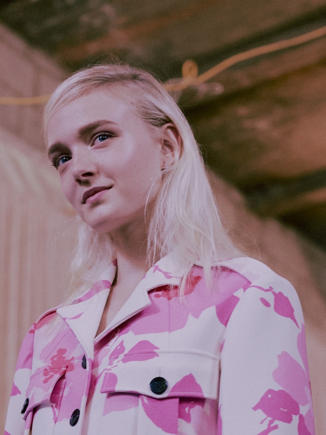 Backstage at Victoria Beckham SS15 9