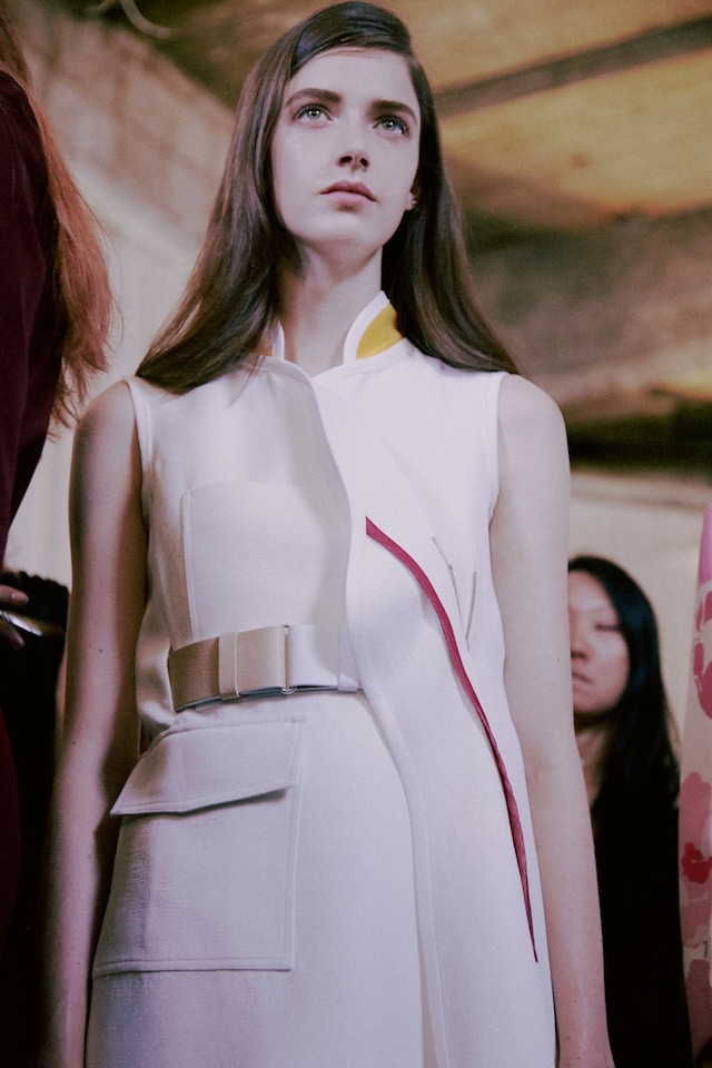 Backstage at Victoria Beckham SS15 12