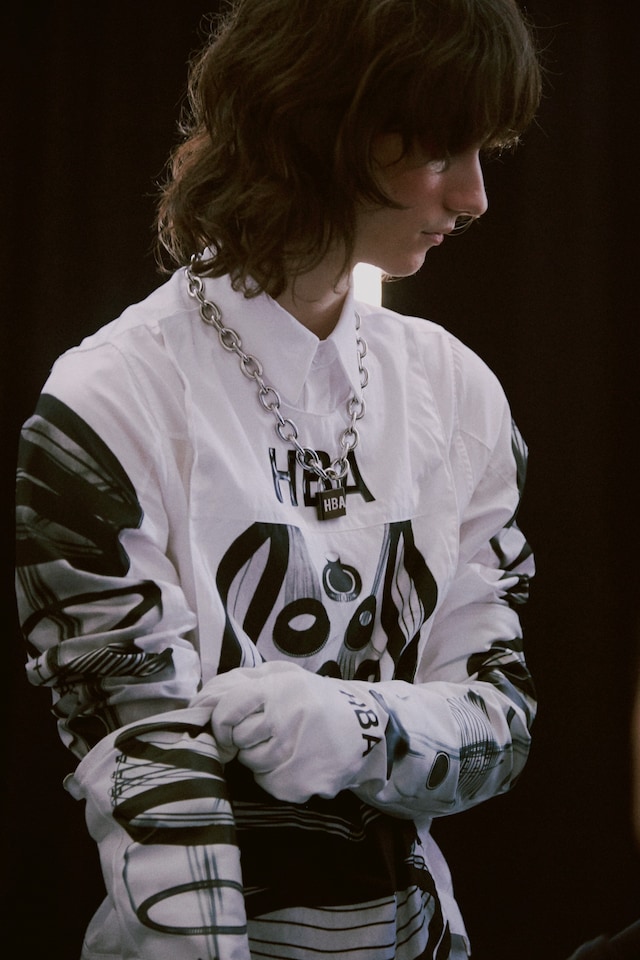 Backstage at Hood by Air SS15 0