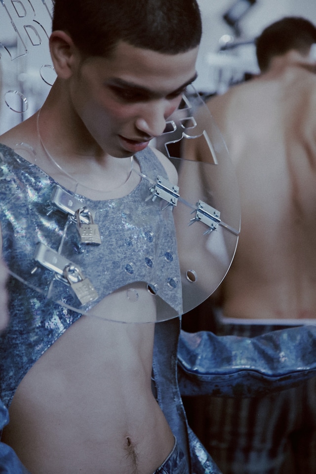 Backstage at Hood by Air SS15 6