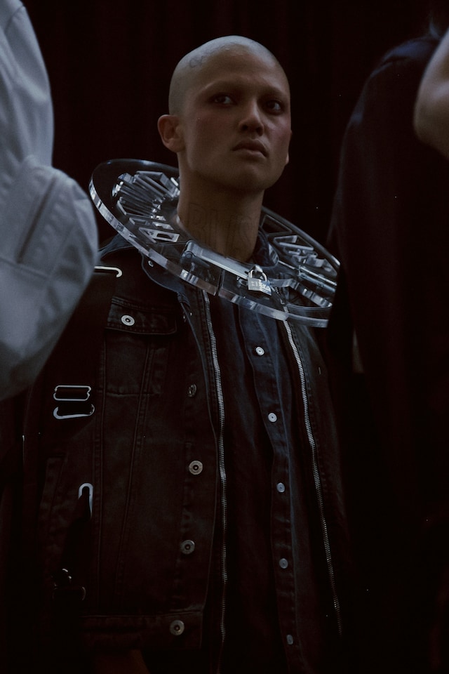 Backstage at Hood by Air SS15 4
