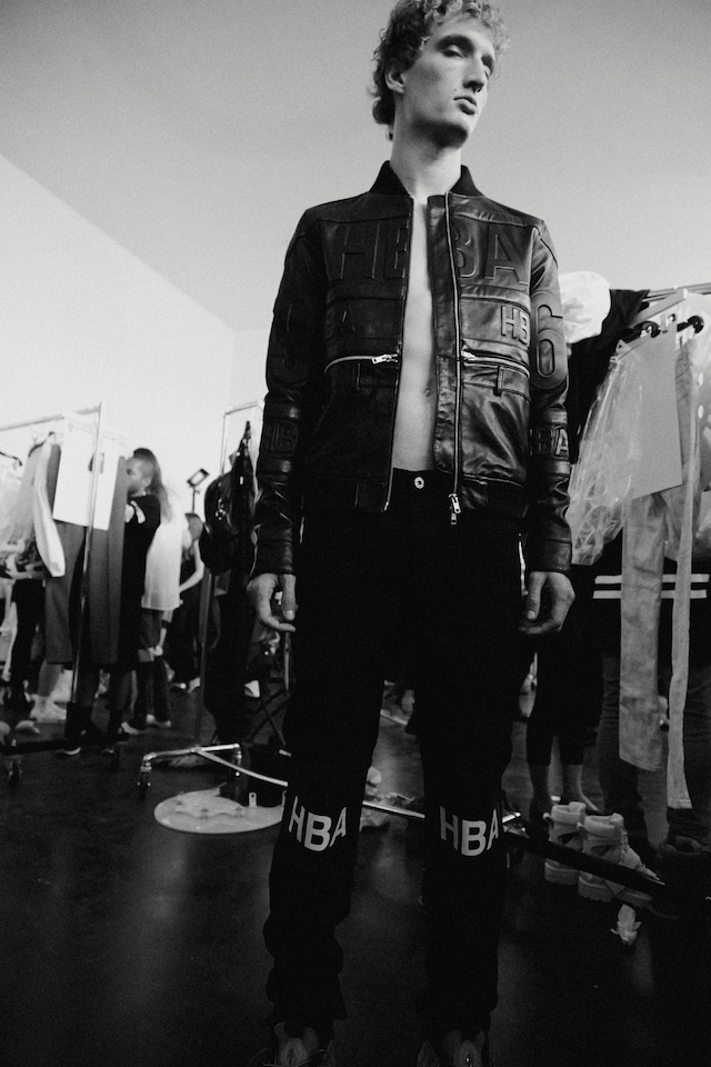 Backstage at Hood by Air SS15 16