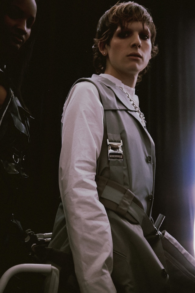 Backstage at Hood by Air SS15 2