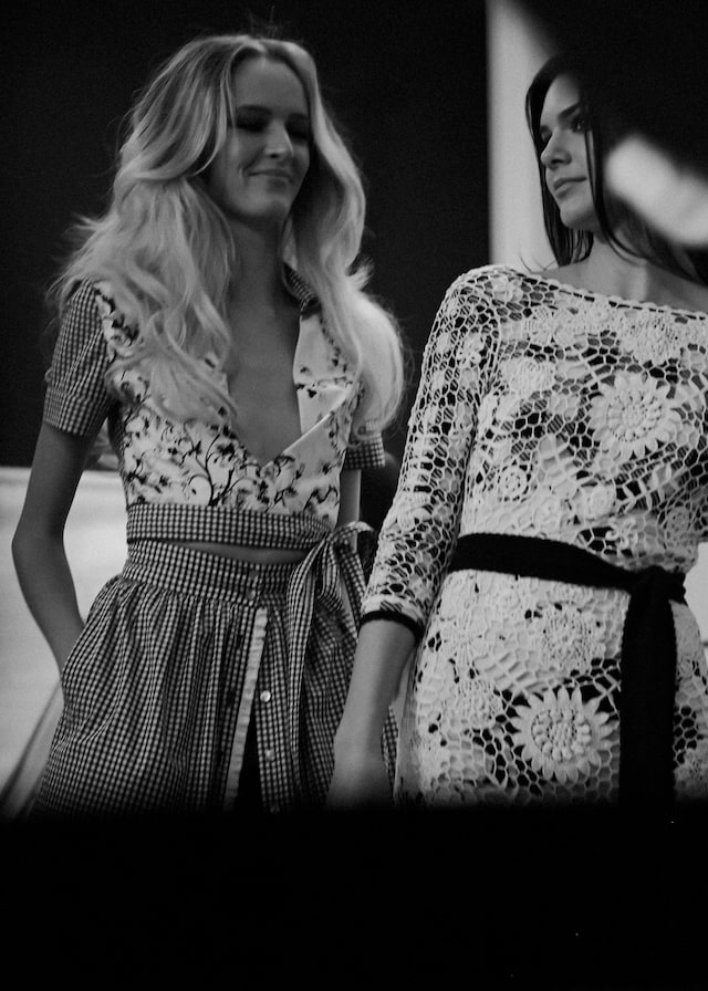 Backstage at Diane von Furstenberg SS15 3